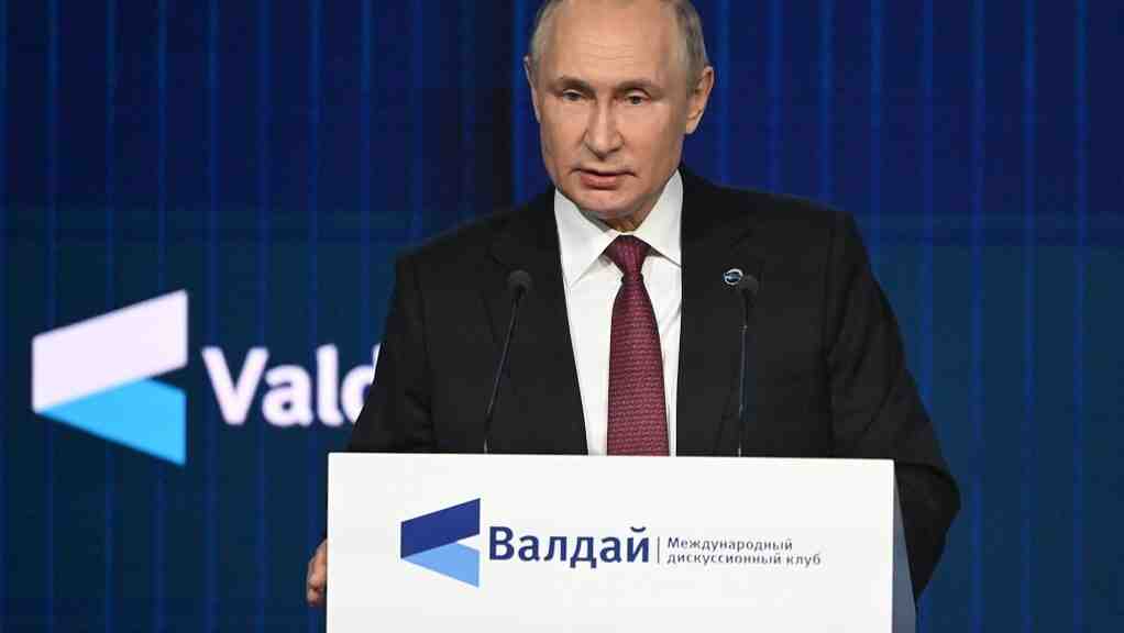 Путин за международното право (Валдай)