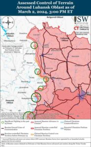 Руската армия настъпва в Кременско и Авдеевско направление