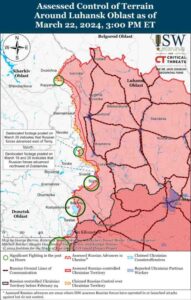 Американският институт за изучаване на войната: ВС на РФ успешно настъпват в Донецко направление