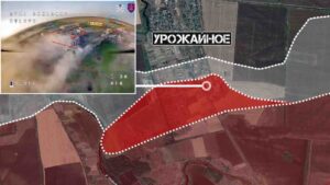 Настъпление на руските войски около Архангелское и Урожайное